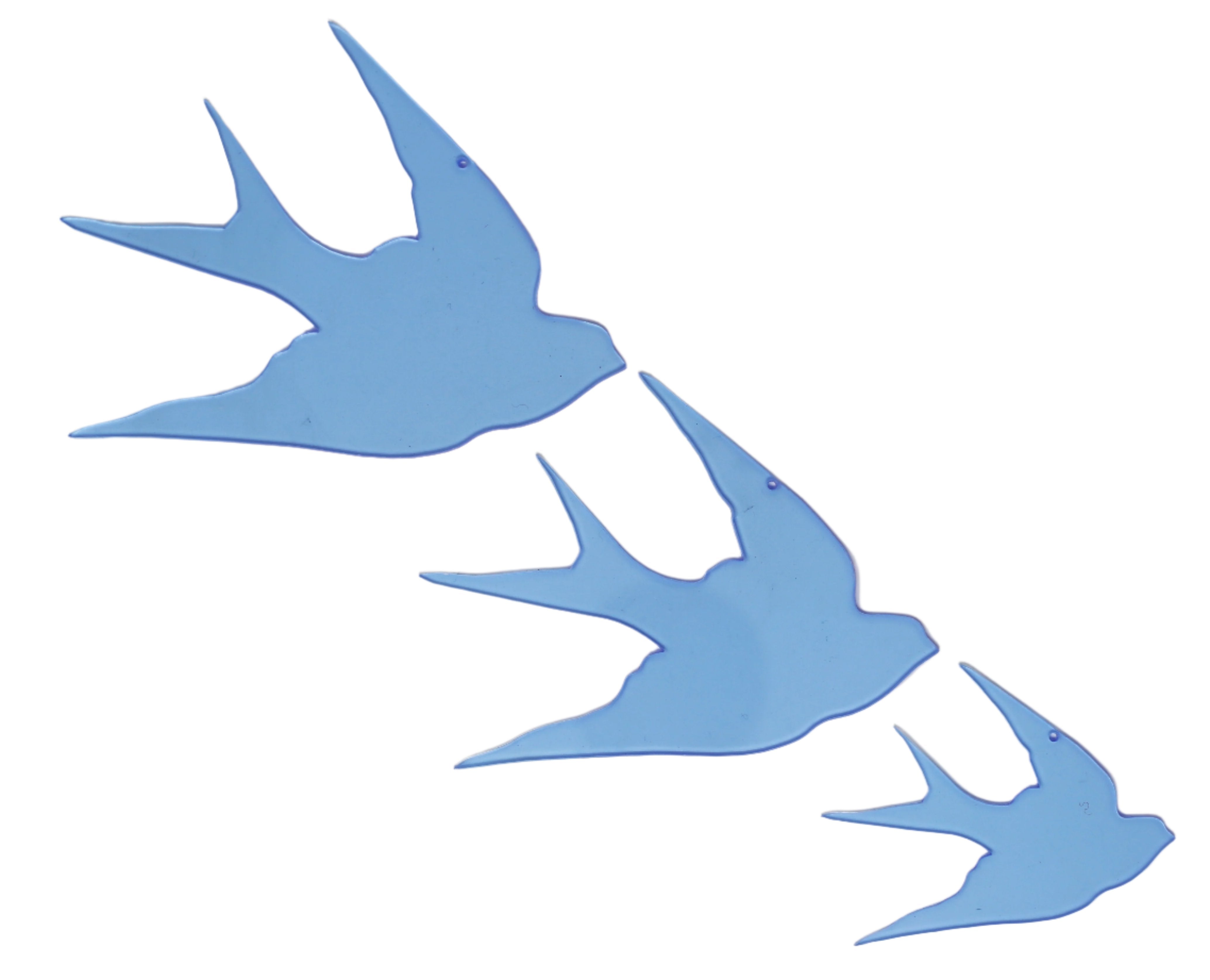 Perspex Swallow Set