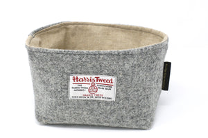 Harris Tweed Linen Basket