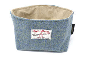 Harris Tweed Linen Basket