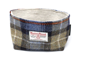 Harris Tweed Linen Basket