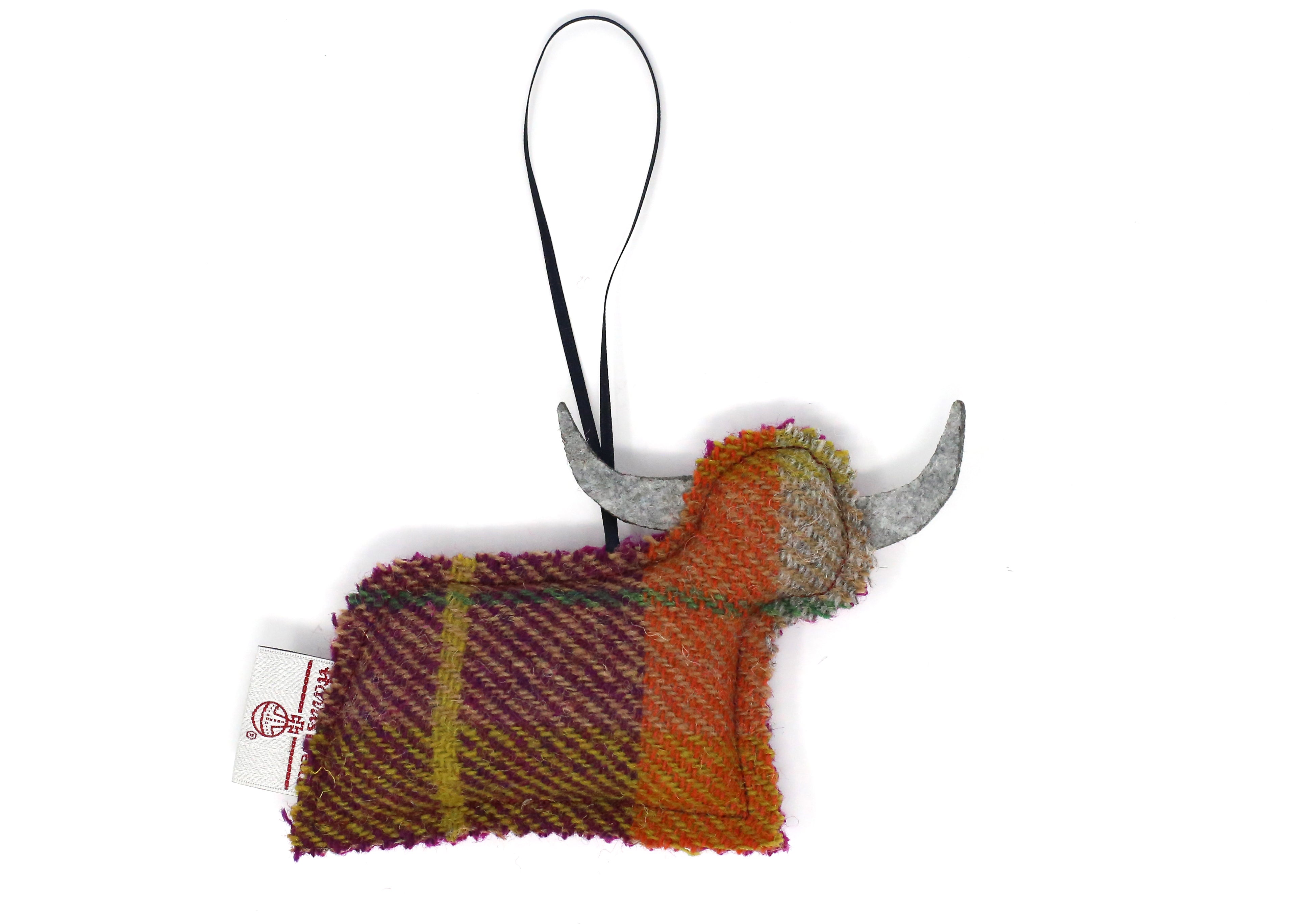 Harris Tweed Highland Cow