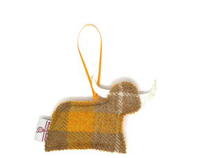 Harris Tweed Highland Cow