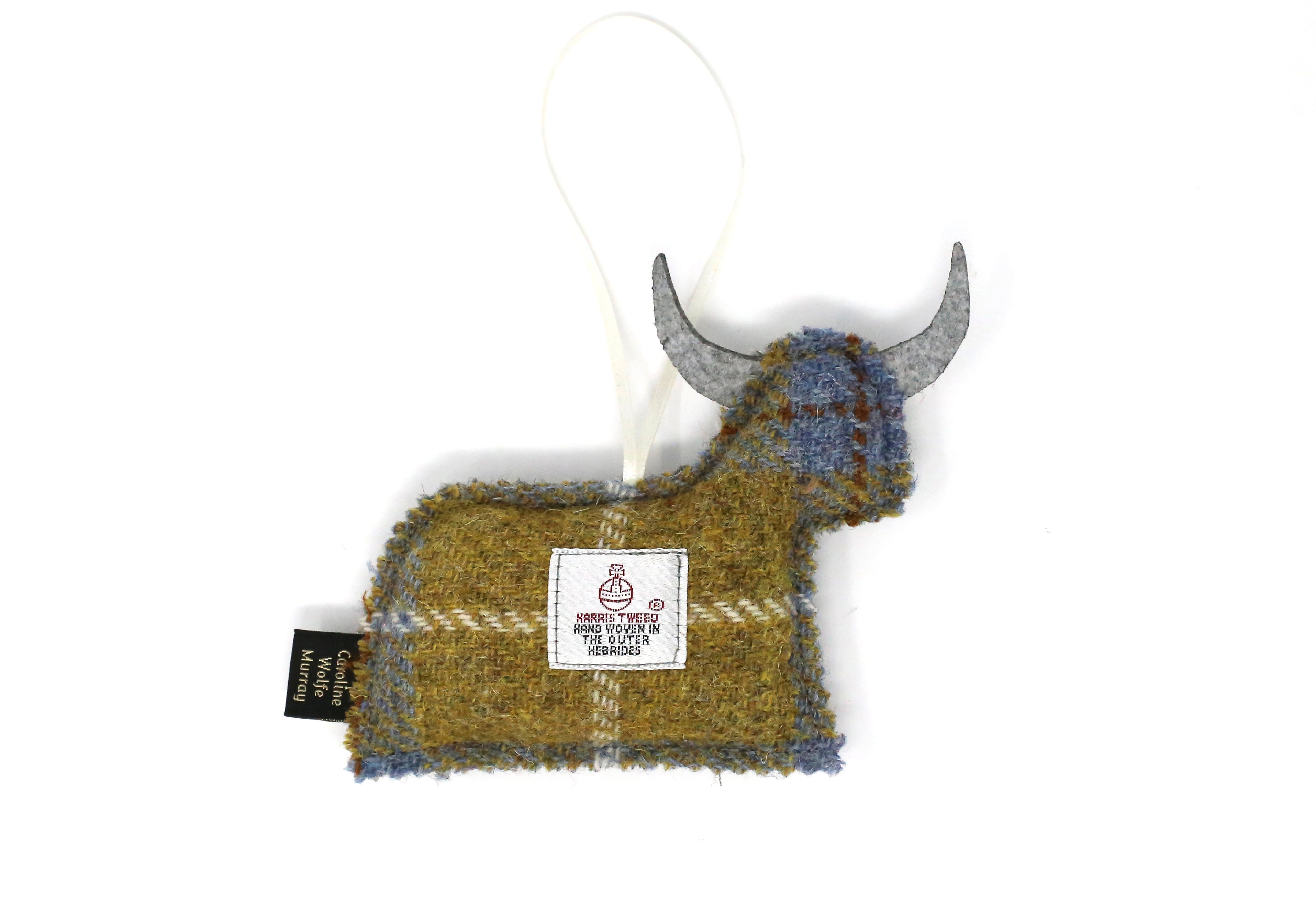 Harris Tweed Highland Cow