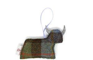 Harris Tweed Highland Cow