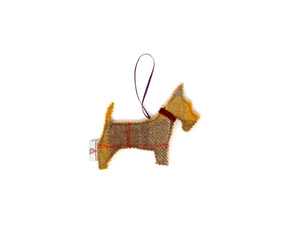 Harris Tweed Scottie Dog