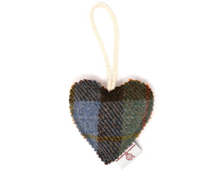 Harris Tweed Lavender Heart