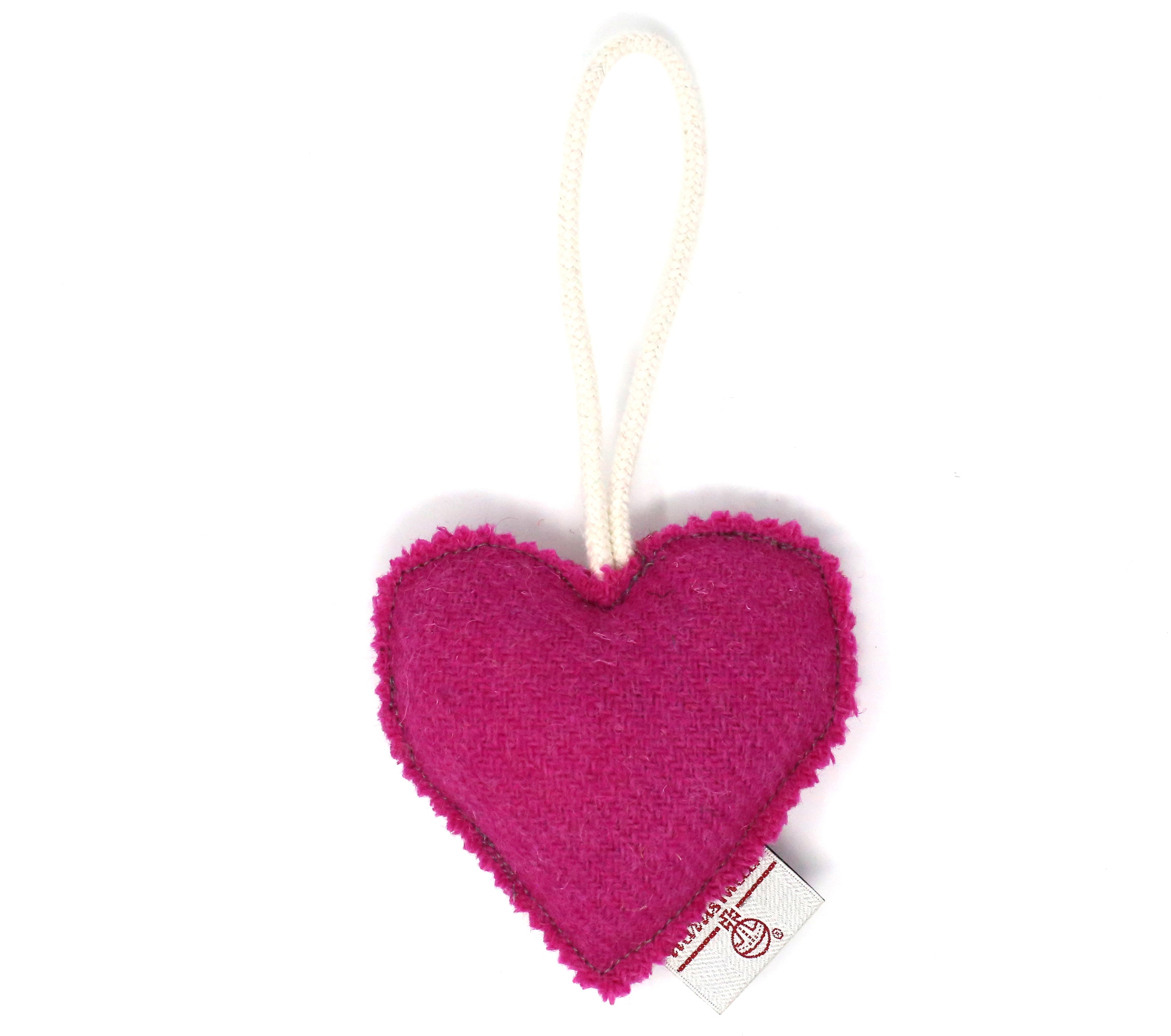 Harris Tweed Lavender Heart