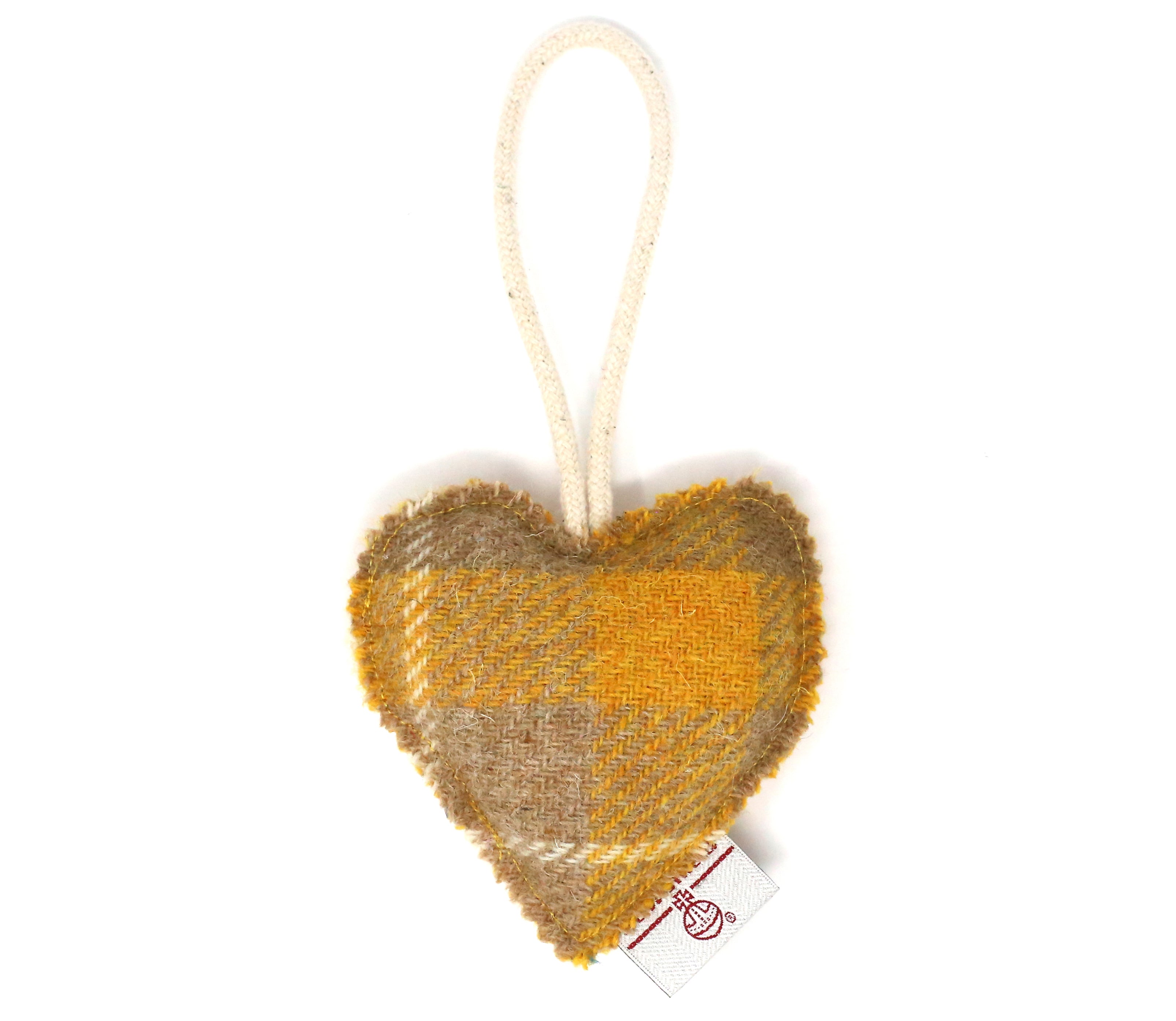 Harris Tweed Lavender Heart